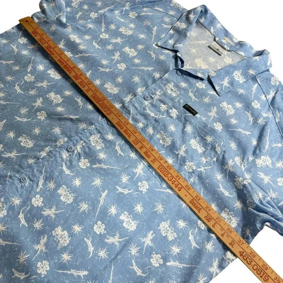 Columbia Sportswear Regular Fit Short Sleeve Hawaiian Style Shirt - Picture 8 of 9